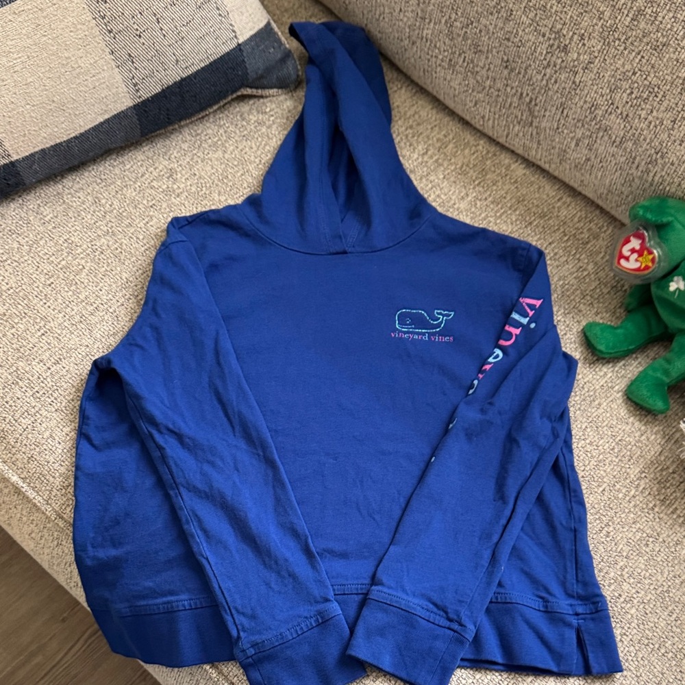 Vineyard Vines Kids Royal Blue Pullover